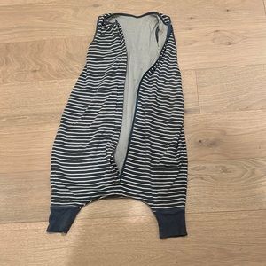 Woolino. 4 Season Baby Sleep Bag with Feet, Merino Wool, Navy Blue 6-18 Mos